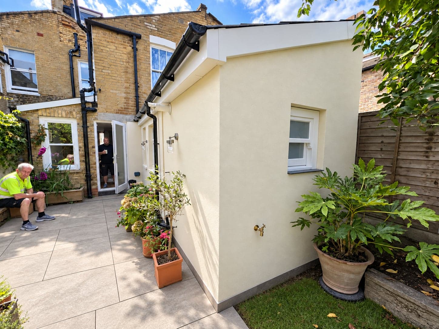 House extension in Bow