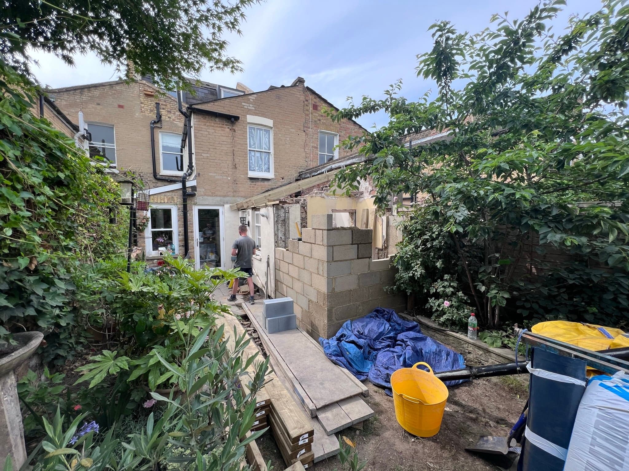 House extension in Bow