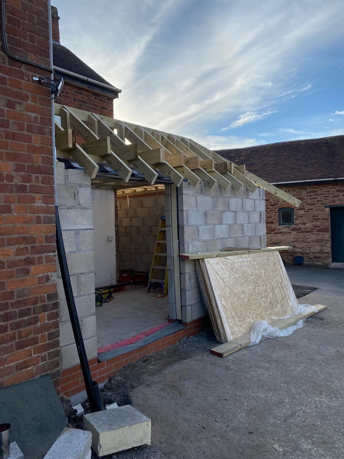House extension in Ford