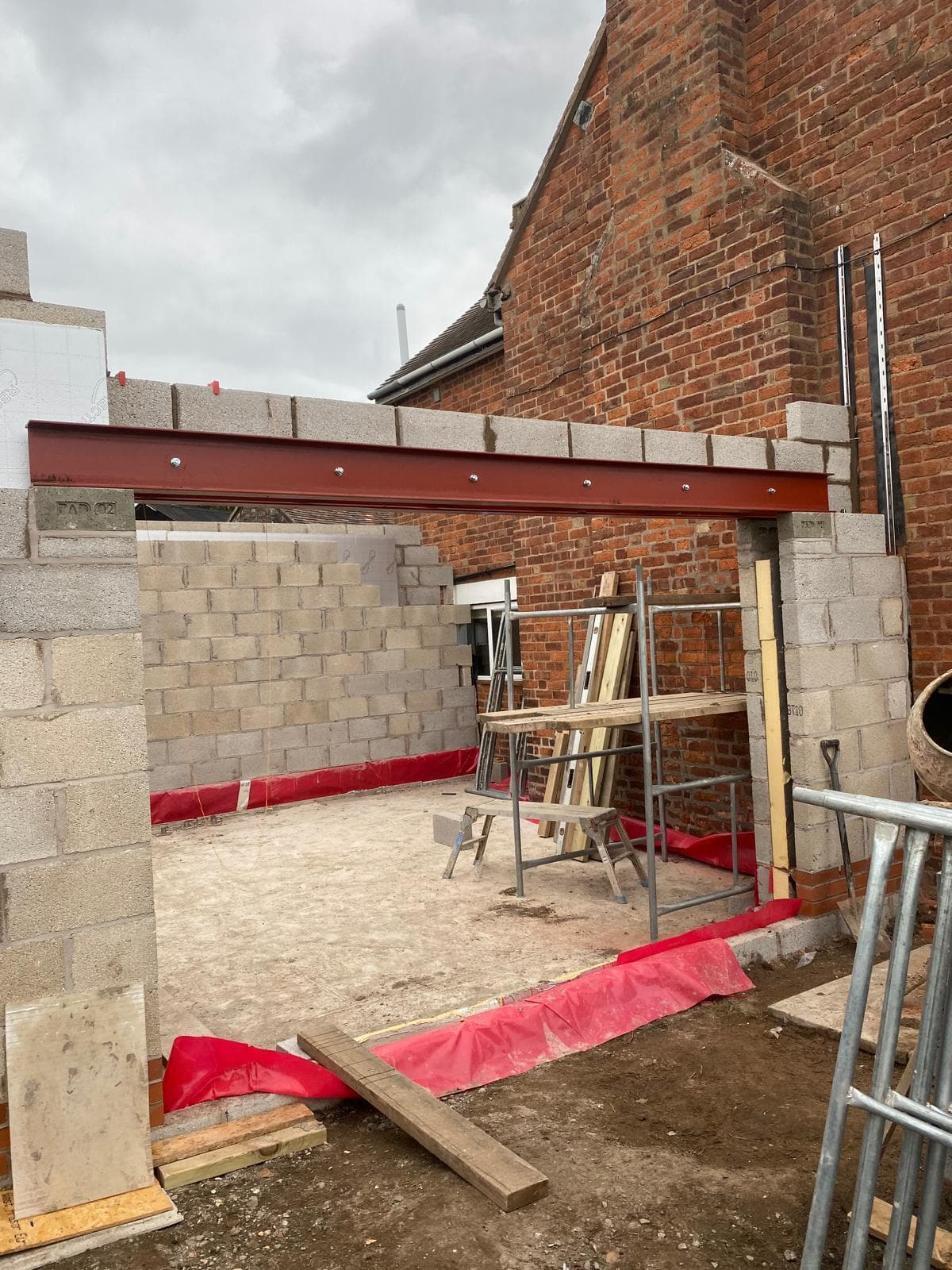 House extension in Ford