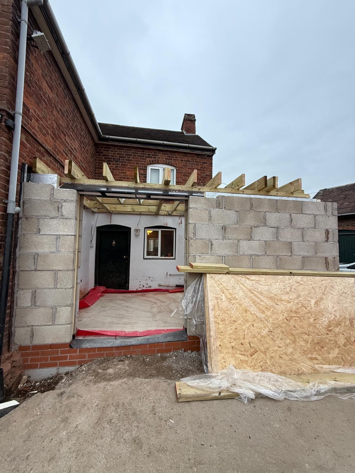 House extension in Ford