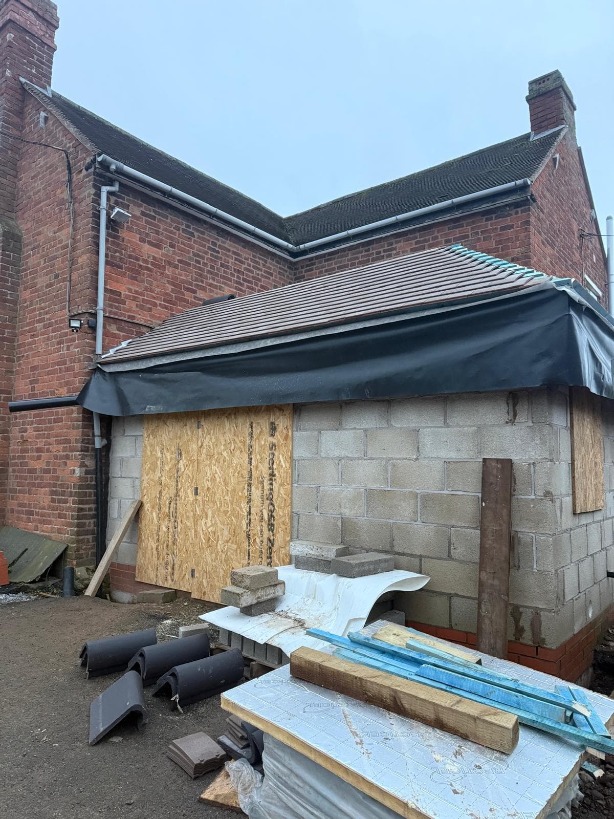 House extension in Ford