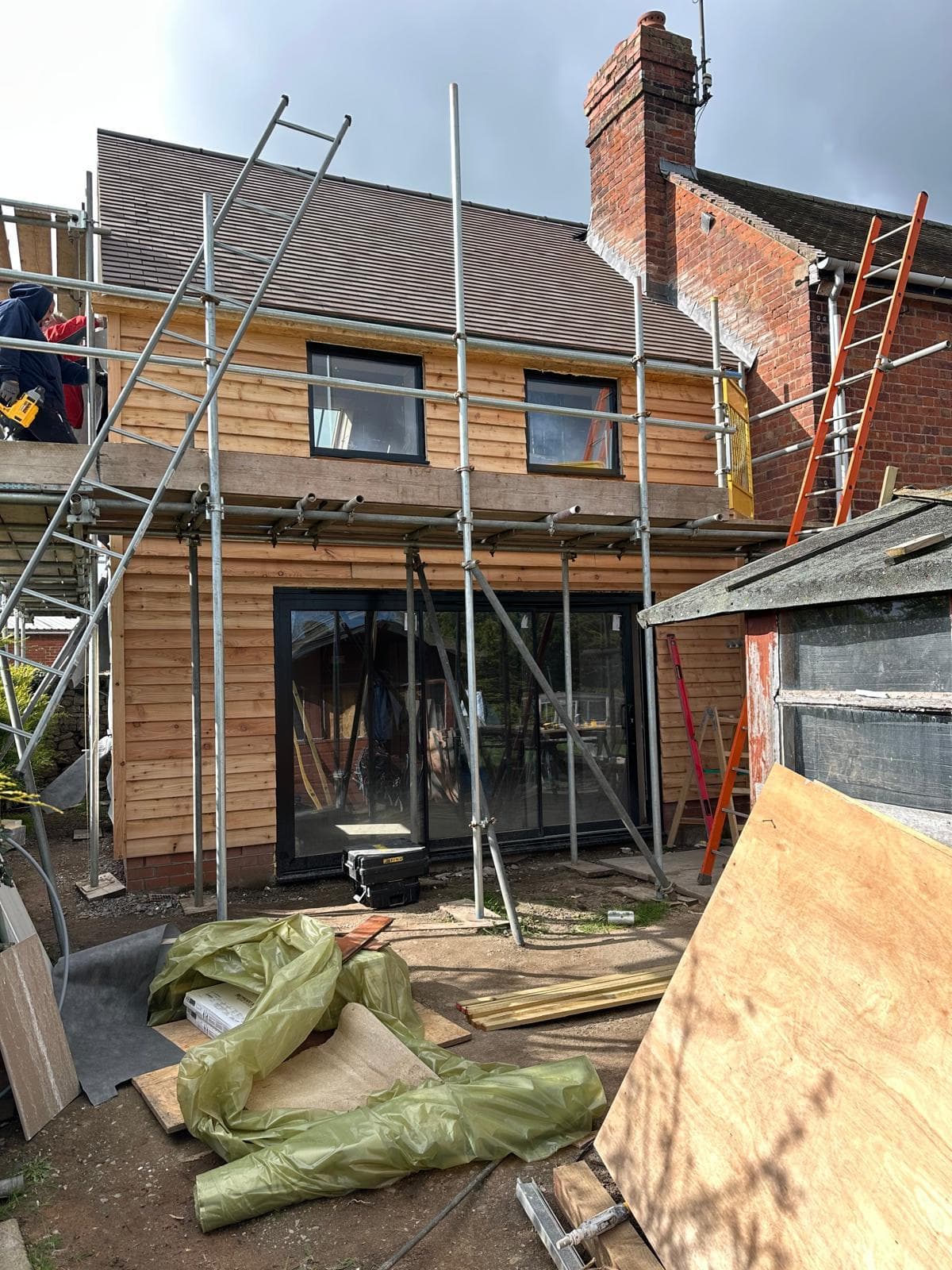 House extension in Ford