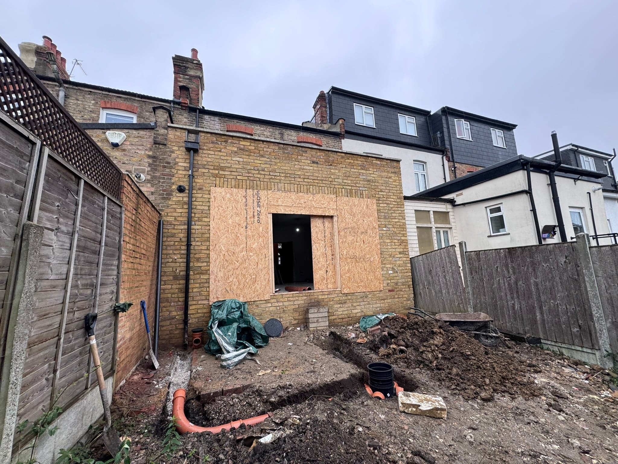 House extension in Palmers Green