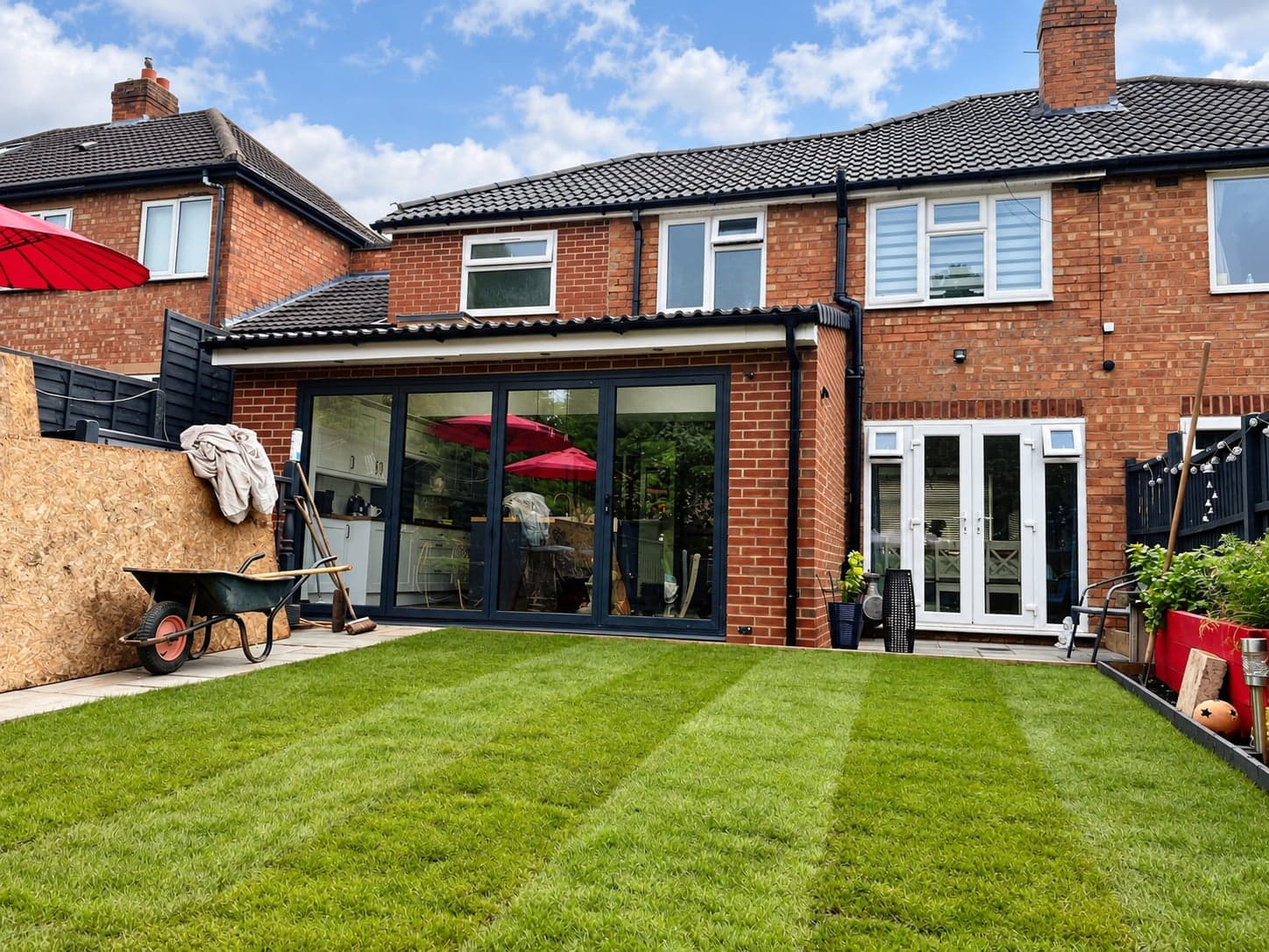 House extension in Sutton: Double Storey Extension Wraparound